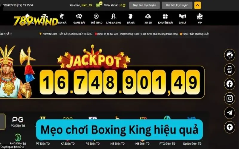 Tổng hợp vài mẹo chơi slot Boxing King hiệu quả